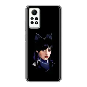 Чехлы Венсдей на Xiaomi Redmi Note 12 Pro (4g) Уэнсдей (AlphaPrint)