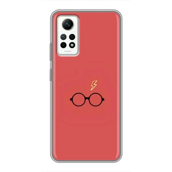 Чехол с принтом «шрам и очки» для Xiaomi Redmi Note 12 Pro (4g)
