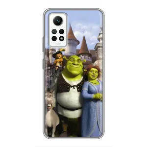 Чехол с мультфильмом Шрек на Xiaomi Redmi Note 12 Pro (4g) (Сказочные герои Шрека)