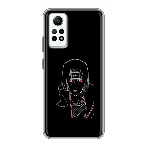 Чехол с принтом «силуэт Итачи» для Xiaomi Redmi Note 12 Pro (4g)