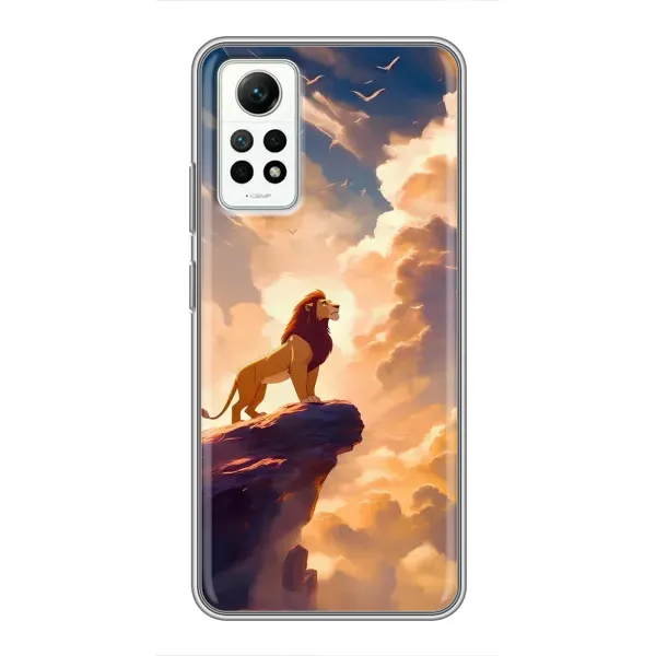Чехол с принтом «Симба на скале» для Xiaomi Redmi Note 12 Pro (4g)