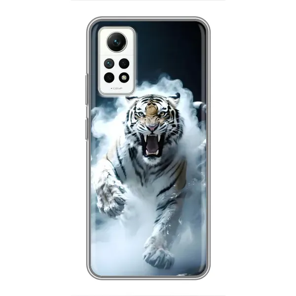Чохол з принтом «Білий тигр у диму» для Xiaomi Redmi Note 12 Pro (4g) Чохол з принтом «Білий тигр у диму» для Xiaomi Redmi Note 12 Pro (4g)