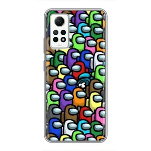 Чехол Амонг Ас для Xiaomi Redmi Note 12 Pro (4g) (AlphaPrint) (Убит)