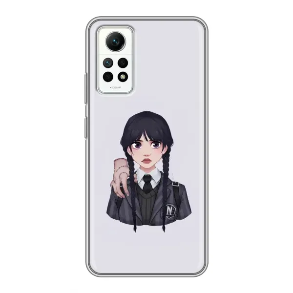 Чехол с принтом «Уэнздей и Вещь» для Xiaomi Redmi Note 12 Pro (4g) Чехол с принтом «Уэнздей и Вещь» для Xiaomi Redmi Note 12 Pro (4g)