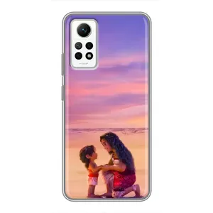 Чехол с мультфильмом Моана Xiaomi Redmi Note 12 Pro (4g) (Маленькая Ваяна)