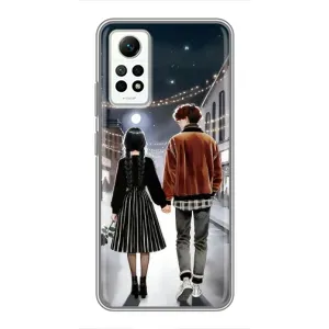 Чехол с дизайном Венздей 2 на Xiaomi Redmi Note 12 Pro (4g) (Уэнздей и Тайлер)