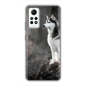 Чохол з Хаскі Xiaomi Redmi Note 12 Pro (4g) - (AlphaPrint) (Вірний собака)