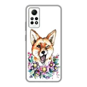 Чохли з картинкою Лисичка для Xiaomi Redmi Note 12 Pro (4g) (VPrint) (Весела лисичка)