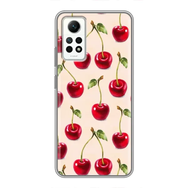 Чохол з принтом «Черешня» для Xiaomi Redmi Note 12 Pro (4g)
