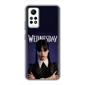 Чехлы Венсдей на Xiaomi Redmi Note 12 Pro (4g) Уэнсдей (AlphaPrint) (Wednesday)