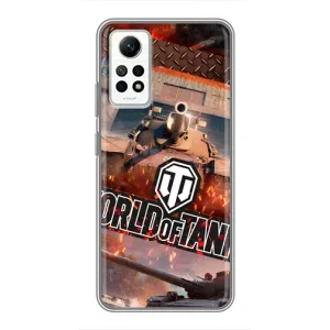 Чехлы с тематикой Киберспорт для Xiaomi Redmi Note 12 Pro (4g) (VPrint) (World of Tanks)