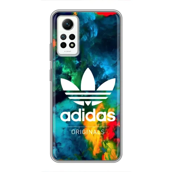Чехол с принтом «Яркий Адидас» для Xiaomi Redmi Note 12 Pro (4g)