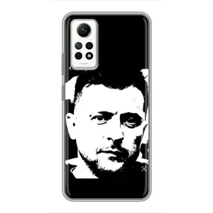 Чехол для Xiaomi Redmi Note 12 Pro (4g) (AlphaPrint - с принтом Зеленского)