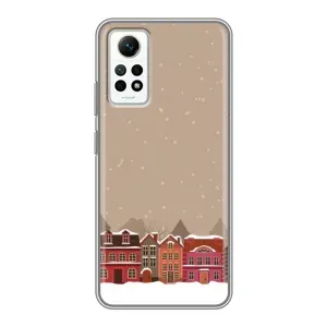 Новорічні, Святкові Чохли для Xiaomi Redmi Note 12 Pro (4g) - 2024 год (Зимове місто)