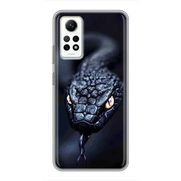 Чохол з принтом «Чорна змія» для Xiaomi Redmi Note 12 Pro (4g) Чохол з принтом «Чорна змія» для Xiaomi Redmi Note 12 Pro (4g)