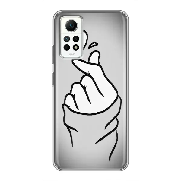 Чохол з принтом «Значок Love» для Xiaomi Redmi Note 12 Pro (4g)