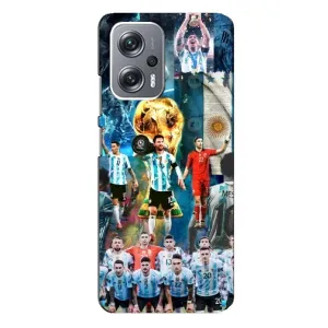 Чохли Мессі для Xiaomi Redmi Note 12 Pro Plus (AlphaPrint) (Аргентина Мессі)