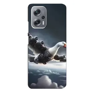 Чохол з мемом Тралалело тралала на Xiaomi Redmi Note 12 Pro Plus (Бомбардіні гусіні)