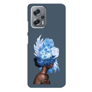 Чехлы (ART) Цветы на Xiaomi Redmi Note 12 Pro Plus (VPrint) (Цветы на голове)