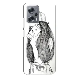 Чохол з принтом «Фото дівчини» для Xiaomi Redmi Note 12 Pro Plus