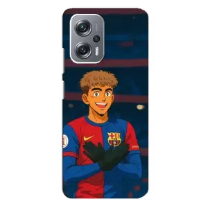 Чохол з футболістом Ламін Ямаль Xiaomi Redmi Note 12 Pro Plus (Футболіст Ямаль)