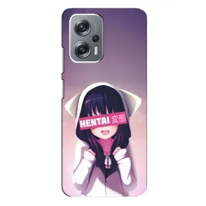 Чехол с принтом «Hentai chan» для Xiaomi Redmi Note 12 Pro Plus