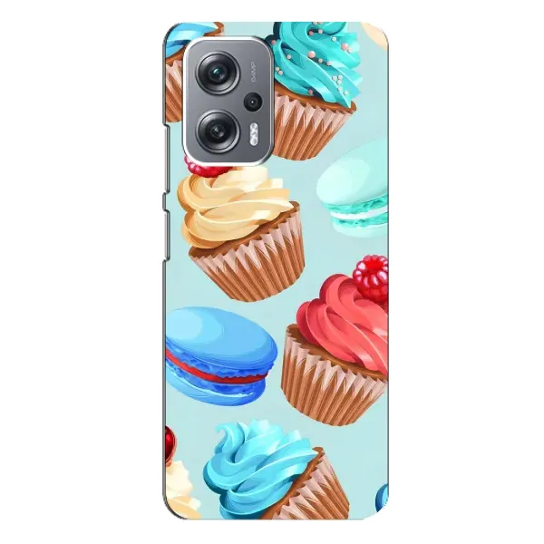 Чехол с принтом «Кексики» для Xiaomi Redmi Note 12 Pro Plus