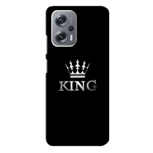 Чохол з принтом «KING» для Xiaomi Redmi Note 12 Pro Plus