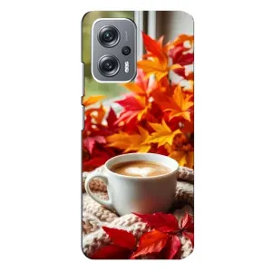 Чохол з унікальним дизайном 'Осінь з кавою' для Xiaomi Redmi Note 12 Pro Plus