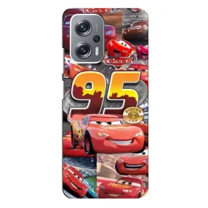 Силіконовий чохол Маквін для Xiaomi Redmi Note 12 Pro Plus (Колаж Блискавка Маквін)