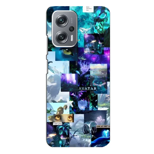 Чехол с принтом «коллаж Аватар» для Xiaomi Redmi Note 12 Pro Plus