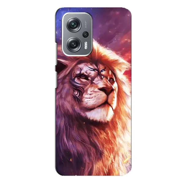 Чохол з принтом «Красочний Лев» для Xiaomi Redmi Note 12 Pro Plus