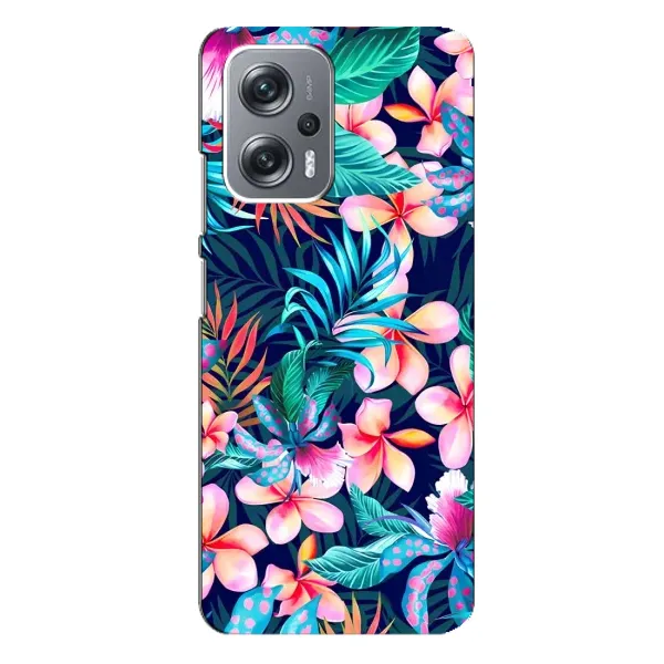 Чехол с принтом «Красочные цветы» для Xiaomi Redmi Note 12 Pro Plus