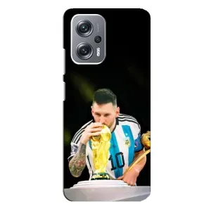 Чохли для Xiaomi Redmi Note 12 Pro Plus (Leo чемпіон) (AlphaPrint) (Кубок Мессі)
