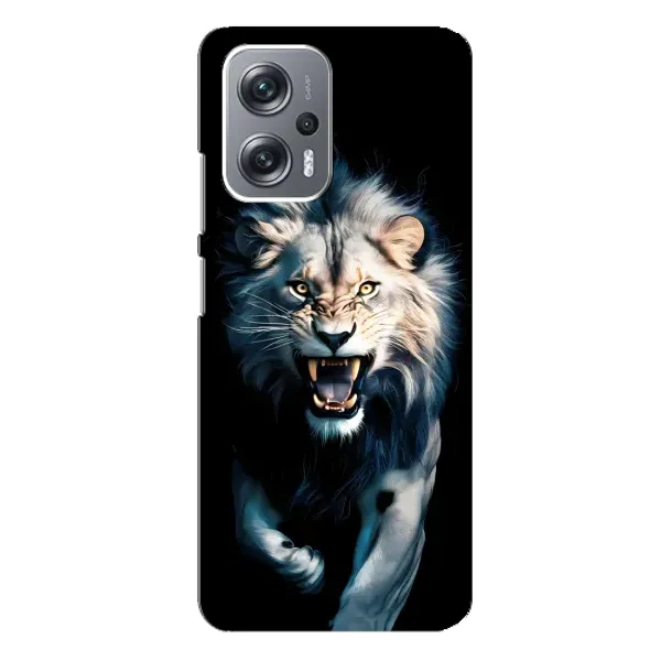 Чохол з принтом «Лев у темряві» для Xiaomi Redmi Note 12 Pro Plus