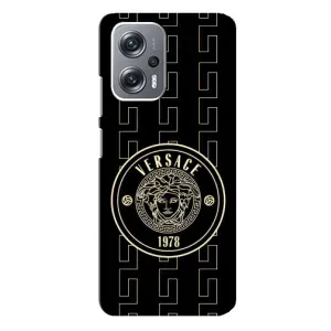 Чохол з принтом «Лого Версаче» для Xiaomi Redmi Note 12 Pro Plus