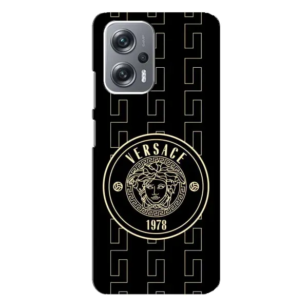 Чохол з принтом «Лого Версаче» для Xiaomi Redmi Note 12 Pro Plus Чохол з принтом «Лого Версаче» для Xiaomi Redmi Note 12 Pro Plus