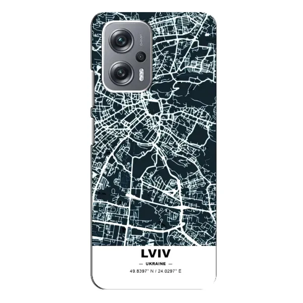 Чохол з принтом «Львів» для Xiaomi Redmi Note 12 Pro Plus Чохол з принтом «Львів» для Xiaomi Redmi Note 12 Pro Plus
