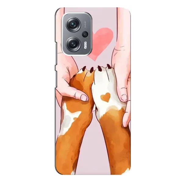 Чохол з принтом «Любовь до собак» для Xiaomi Redmi Note 12 Pro Plus