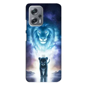 Чохол з принтом «Маленький лев» для Xiaomi Redmi Note 12 Pro Plus