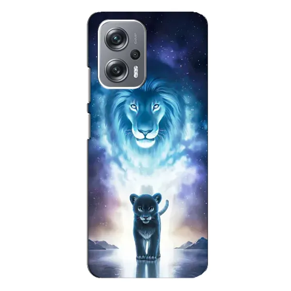Чохол з принтом «Маленький лев» для Xiaomi Redmi Note 12 Pro Plus