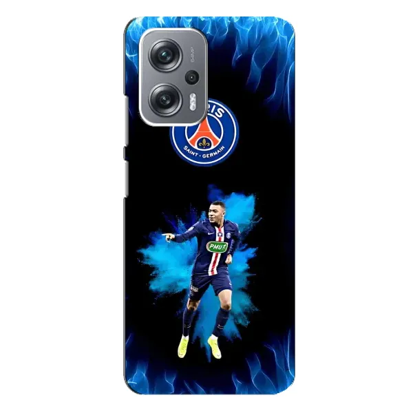 Чехол с принтом «Мбаппе в огне» для Xiaomi Redmi Note 12 Pro Plus