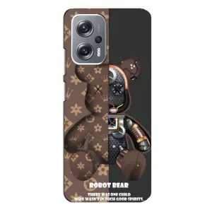 Крутые Чехлы Луи Виттон для Xiaomi Redmi Note 12 Pro Plus (AlphaPrint) (Медведь Луи Витон)