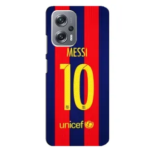 Чохли Мессі для Xiaomi Redmi Note 12 Pro Plus (AlphaPrint) (Messi Barca 10)