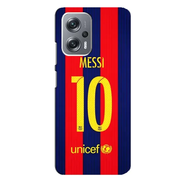 Чохол з принтом «Messi Barca 10» для Xiaomi Redmi Note 12 Pro Plus