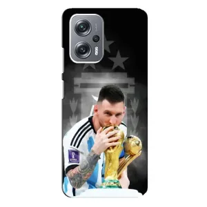 Чохли для Xiaomi Redmi Note 12 Pro Plus (Leo чемпіон) (AlphaPrint) (Мессі Чемпіон)