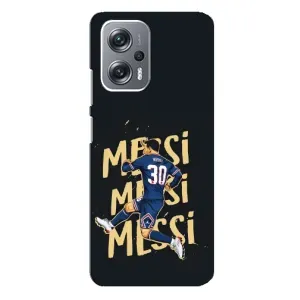 Чохли для Xiaomi Redmi Note 12 Pro Plus (Leo чемпіон) (AlphaPrint) (Messi ПСЖ)