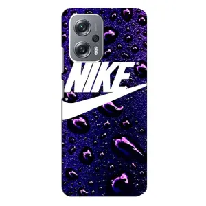 Чехол для Xiaomi Redmi Note 12 Pro Plus - с принтом Найк (AlphaPrint) (Найк принт)