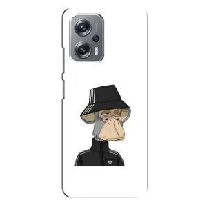 Чехлы с Обезьянами NFT для Xiaomi Redmi Note 12 Pro Plus (AlphaPrint) (обезьяна NFT Adidas)