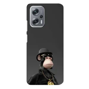 Чехлы с Обезьянами NFT для Xiaomi Redmi Note 12 Pro Plus (AlphaPrint) (Обезьяна NFT)